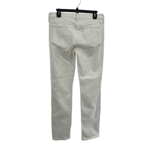 J. Crew White Matchstick Cotton Denim Jeans - Picture 5 of 10